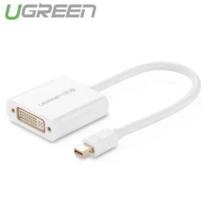 Adaptateur Mini DisplayPort vers DVI Ugreen 10402 Blanc