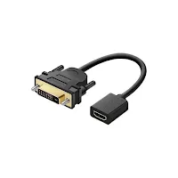 Adaptateur Ugreen 20118 DVI Mâle vers HDMI Femelle Noir