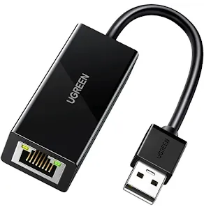Adaptateur Ugreen 20253 USB 2.0 vers RJ45 Blanc