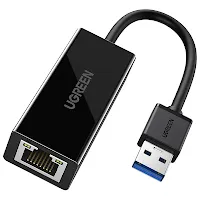 Adaptateur Ugreen 20256 USB 3.0 vers RJ45 Noir