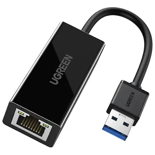 Adaptateur Ugreen 20256 USB 3.0 vers RJ45 Noir