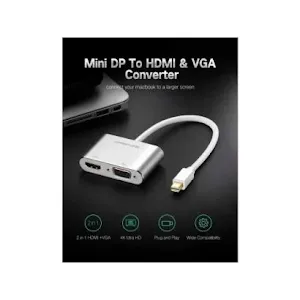 Adaptateur Ugreen 20421 Mini DisplayPort vers HDMI / VGA