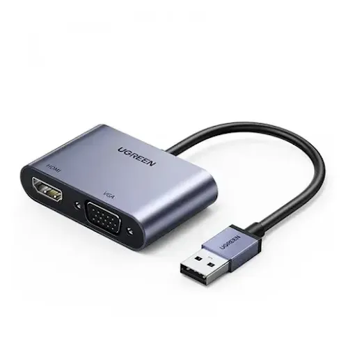 Adaptateur Ugreen 20518 USB 3.0 vers HDMI / VGA