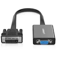 Adaptateur Ugreen 40259 DVI-D vers VGA Noir