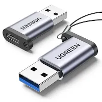 Adaptateur Ugreen 50533 USB 3.0 vers USB-C Femelle Gris