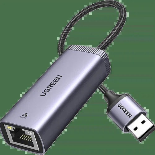 Adaptateur Ugreen 50922 USB 3.0 vers RJ45 Gris