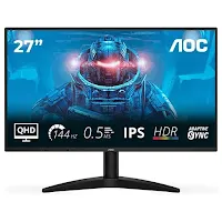 AOC Q27B36X 27" QHD IPS 144Hz 0.5ms Noir