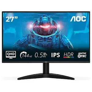 AOC Q27B36X 27" QHD IPS 144Hz 0.5ms Noir