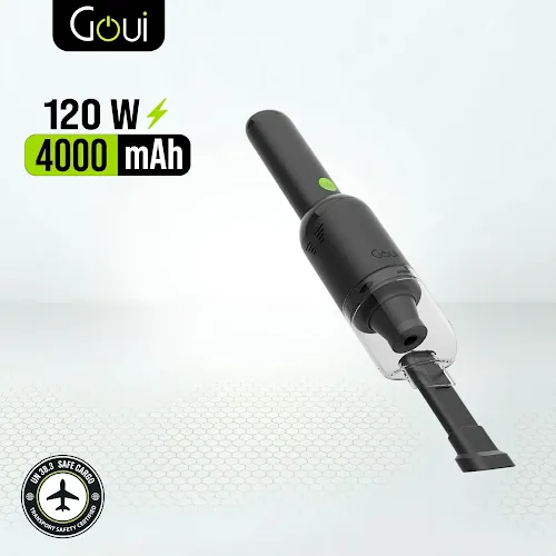 Aspirateur à main Goui Car VACCUM G-EBVACUUM-K 120W Noir et Vert