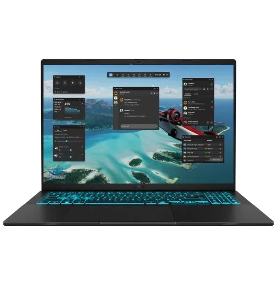 Asus Vivobook V16 V3607VU Intel Core 7 240H 16GB 512GB SSD RTX 4050 6GB 16" 144Hz Windows 11 Home 90NB15Q1-M01BY0