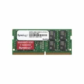 Barrette m&eacute;moire Synology D4ECSO-2666-16G 16 Go DDR4 2666 MHz SO-DIMM ECC