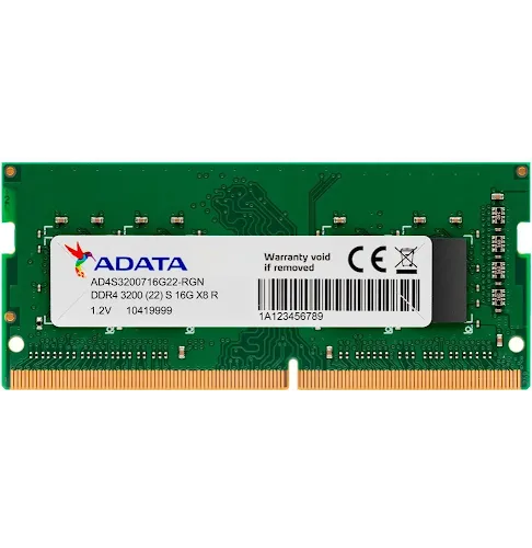 Barrette mémoire ADATA SO-DIMM 16GB DDR4 3200 MHz