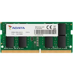 Barrette mémoire ADATA SO-DIMM 8GB DDR4 3200 MHz