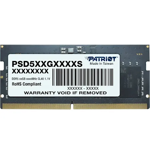Barrette mémoire Patriot SO-DIMM PSD516G560081S 16 Go DDR5 5600 MHz