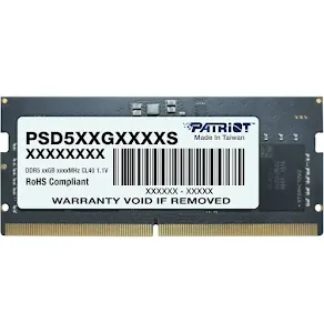 Barrette mémoire Patriot SO-DIMM PSD58G560041S 8 Go DDR5 5600 MHz
