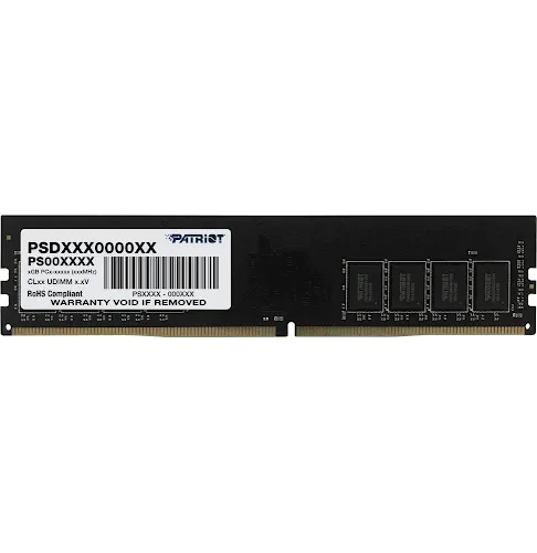 Barrette mémoire Patriot U-DIMM PSD48G320081 8 Go DDR4 3200 MHz
