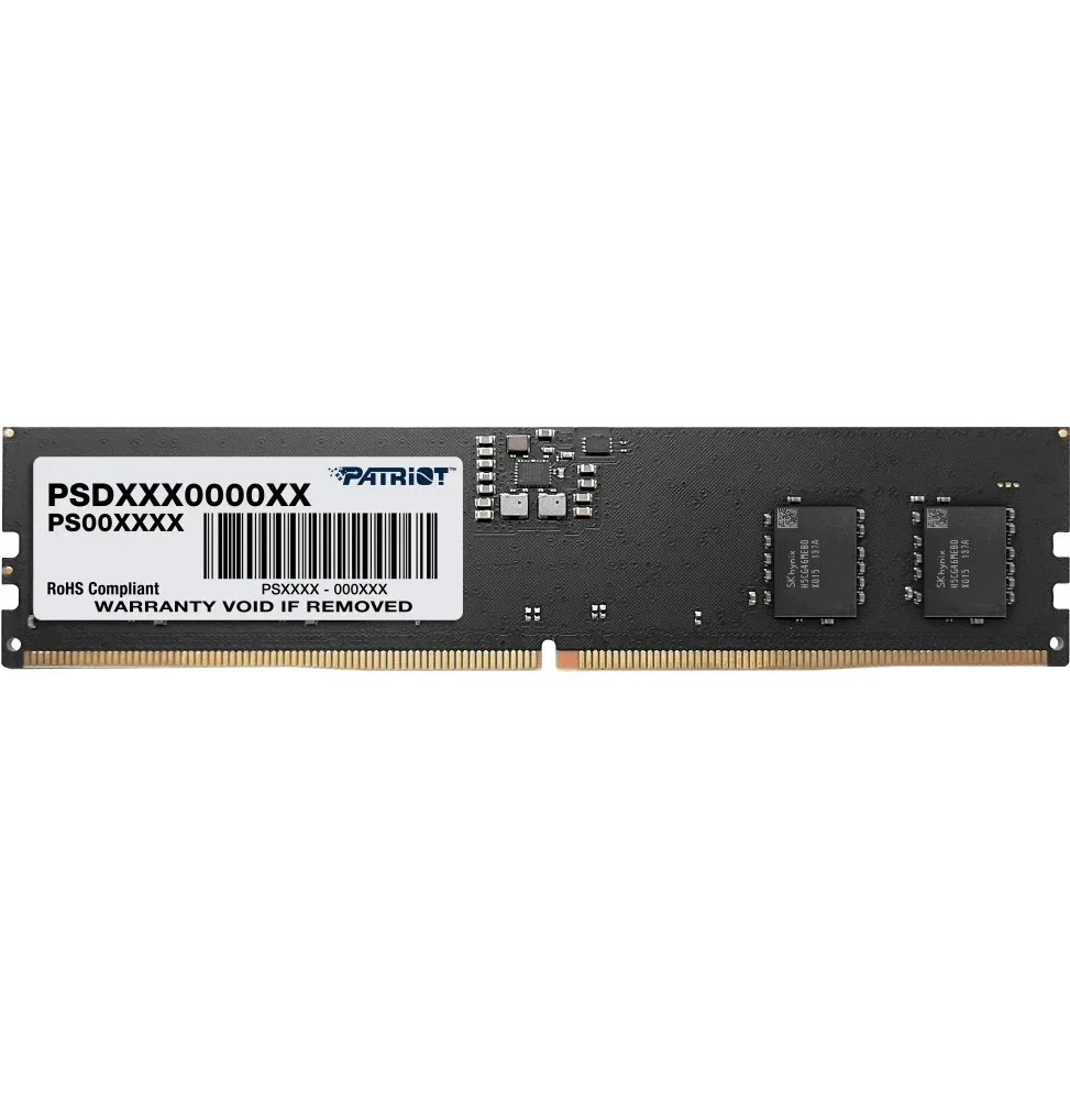 Barrette mémoire Patriot U-DIMM PSD532G52002 32 Go DDR5 5200 MHz