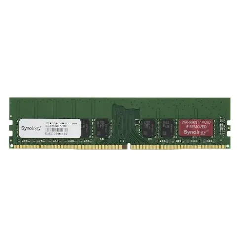 Barrette mémoire Synology D4EC-2666-16G 16 Go DDR4 2666 MHz U-DIMM ECC