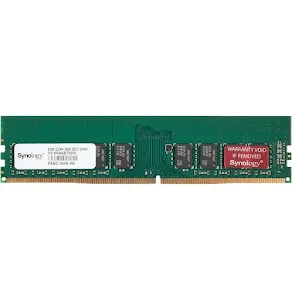 Barrette mémoire Synology D4EC-2666-8G 8 Go DDR4 2666 MHz U-DIMM ECC