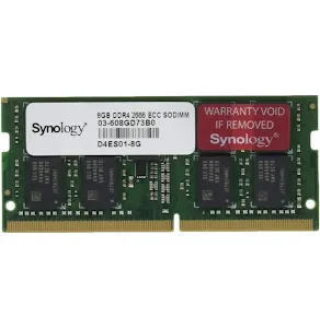 Barrette mémoire Synology D4ES01-8G 8 Go DDR4 2666 MHz SO-DIMM ECC