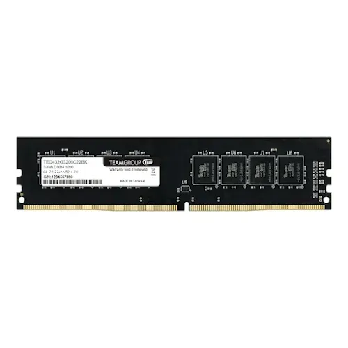Barrette mémoire Team Group Elite U-DIMM TED416G3200C2201 16GB DDR4 3200 MHz