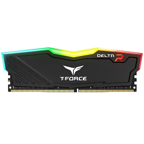 Barrette mémoire Team Group T-Force Delta RGB 16 Go DDR4 3000 MHz CL16 Noir