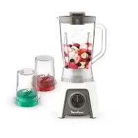 Blender Moulinex XXL 1.5L 450W Hachoir + Broyeur Blanc