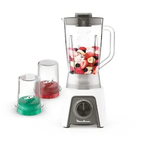 Blender Moulinex XXL 1.5L 450W Hachoir + Broyeur Blanc