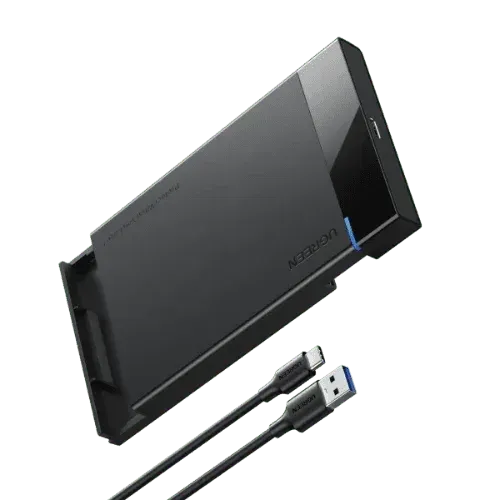 Boîtier externe Ugreen 50743 2.5" SATA USB-C Noir
