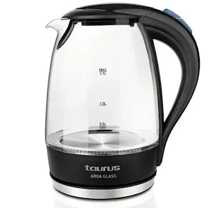 Bouilloire Taurus Aroa Glass 1.7L 2200W