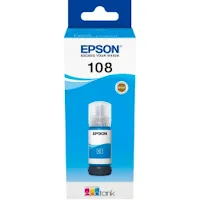 Bouteille D'encre Epson 108 Cyan C13T09C24A Original