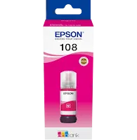 Bouteille D'encre Epson 108 Magenta C13T09C34A Original