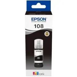 Bouteille D'encre Epson 108 Noir C13T09C14A Original