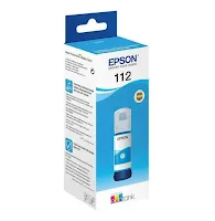 Bouteille D'encre Epson 112 Cyan C13T06C24A Original