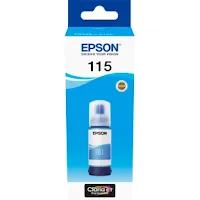 Bouteille D'encre Epson 115 Cyan C13T07D24A Original
