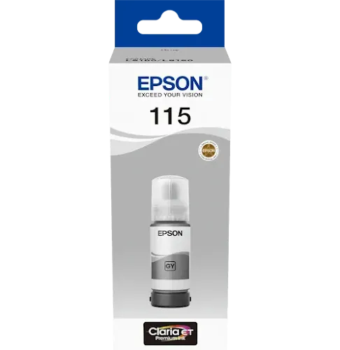 Bouteille D'encre Epson 115 Gris C13T07D54A Original