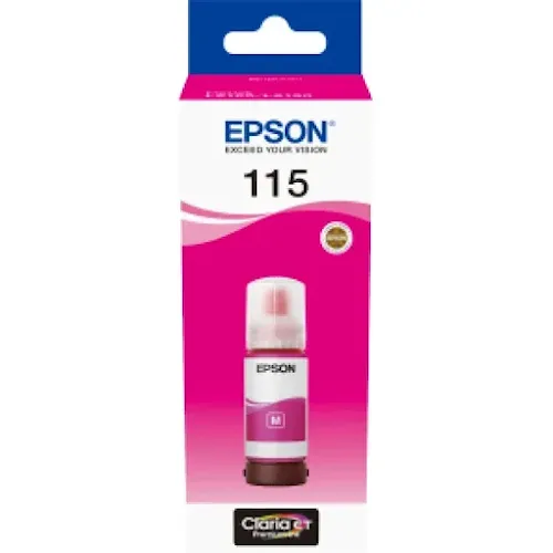 Bouteille D'encre Epson 115 Magenta C13T07D34A Original