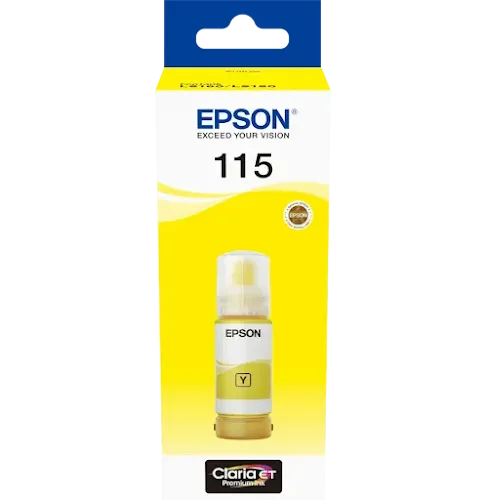Bouteille D'encre Epson 115 Yellow C13T07D44A Original