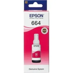 Bouteille D'encre Epson 664 M T6643 Magenta C13T66434A Original