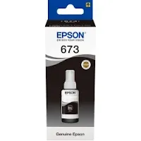 Bouteille D'encre Epson 673 BK T6731 Noir C13T67314A Original