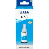 Bouteille D'encre Epson 673 C T6732 Cyan C13T67324A Original