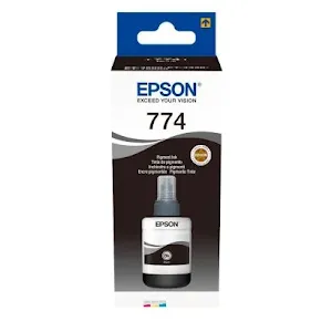 Bouteille D'encre Epson 774 Noir C13T77414A Original