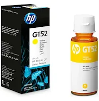 Bouteille D'encre Hp GT52 Jaune M0H56AE Original