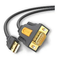 Câble Adaptateur Série Ugreen USB 2.0 vers RS-232 DB9 Mâle 3M (20223)