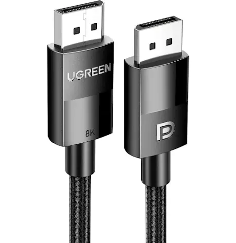 Câble DisplayPort Ugreen 80390 1.4 Mâle vers Mâle 8K 1m