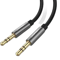 Câble Jack 3.5mm Ugreen 10735 Mâle vers Mâle 2m Noir