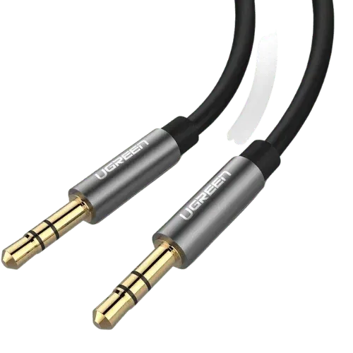 Câble Jack 3.5mm Ugreen 10735 Mâle vers Mâle 2m Noir