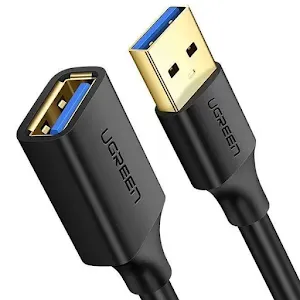 Câble Rallonge USB 3.0 Ugreen 90722 Mâle vers Femelle 5m Noir