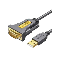 Câble Ugreen 20211 USB 2.0 vers RS232 DB9 Mâle 1.5m Noir
