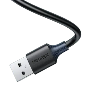 Câble USB 2.0 Ugreen 10314 Mâle vers Femelle 1m Noir